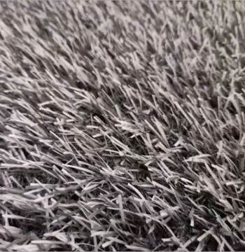 Manufacturer Gray-White Engineering Fence Dedicated Artificial Turf Black-White Pattern Greening Decorative Fake Grass