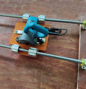 Optical Axis Guide Rail Slide – Precision Linear Bearing Track for Woodworking Panel Saw, Cutting Machine, and Tile Cutter Tables