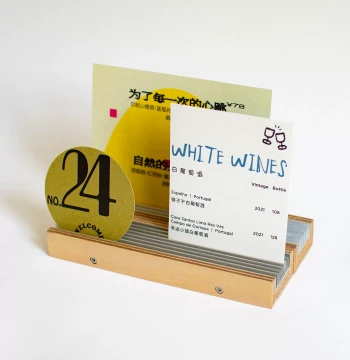 Metal Multi-Card Label Holder, Exhibition Display Materials, Window QR Code Display, Desktop Price Tag, Business Card Stand