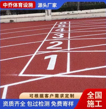 EPDM Rubber Running Track, 1mm Mixed Type, Full Plastic School Playground Granules, Prefabricated Track Specialist