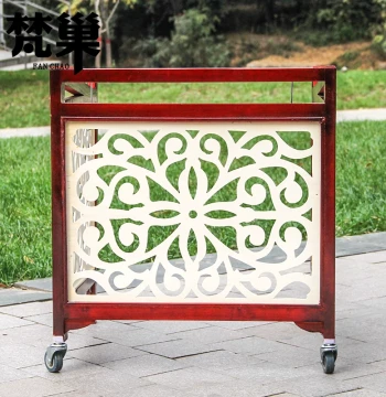 Fanchao Ethnic Adult Plucked Instrument Accessories 402 Yangqin Performance Stand Frame Rosewood Material Hollow Carved