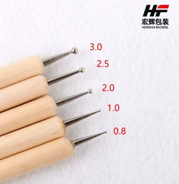 Embossing Pen, Scoring Pen, Creasing Tool for Colored Pencils and Art - Dual-Tip Embossing Stick for Painting and Crafts