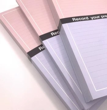 CREAMSODA Notepad, Instagram-Style Study Paper, B5 Memo Letter Paper, 'Present Moment' Notebook