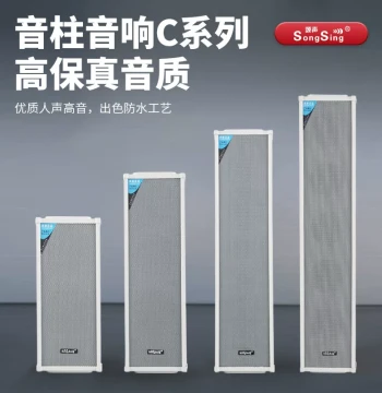 Wholesale 60W Indoor/Outdoor Wall-Mounted Public Address Speaker System for Schools and Commercial Use - Passive Column Speakers