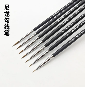 Xiedetang Liner Brush 725 Detail Brush for Gundam Military Models, Figure Hand-Painting, Oil Painting