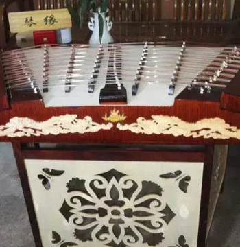 Hailang Musical Instruments Guangzhou Rosewood Carved 5-Code 10-Tone Yangqin 12-Tone Equal Temperament Lingnan Style Authentic Popular Yangqin