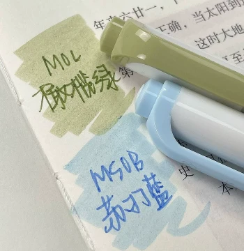 Japan ZEBRA Fluorescent Pen Pastel Marker Pen Colorful Fine & Chisel Dual Tip Highlighter WKT7 New Colors Light Candy Colors Journal Silver Glow Zebra Pen for Highlighting Key Points Note-taking Stationery