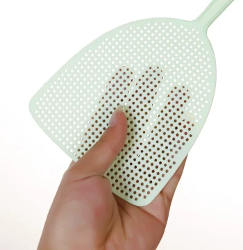 Thickened Mesh Plastic Fly Swatter - Durable Summer Household Mosquito Swatter with Extended Handle for Effective Fly Control