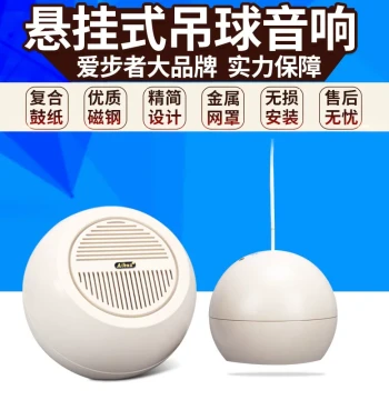 Hanging Ball Speaker, Background Music Ceiling Speaker, Pole-Mounted Ceiling Speaker, Suspended Broadcast Speaker