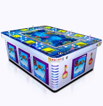 Flat-Panel 8-Player Fishing Machine, 2-Player Gift Machine, Wen Shen Machine, Tiger & Crane Dual Form Arcade Game, Vertical 4-Player Fishing Machine