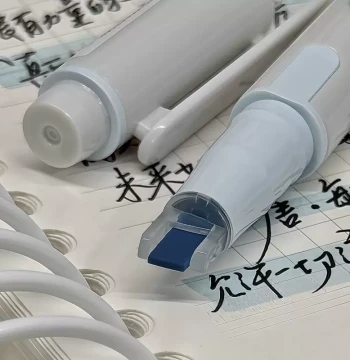 Japan PILOT KIRE-NA Quick-Dry Dual-Tip Highlighter, Colored Markers for Students to Highlight Key Points