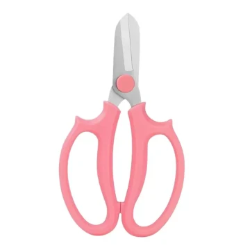 Florist Scissors, Professional Gardening Shears for Flower Arranging and Pruning, Wide-Head Stainless Steel Fresh Flower Clippers for Home Use