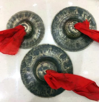 Handmade Bronze Cymbals, Bronze Gongs, Water Cymbals, Taoist Cymbals, Ritual Gongs, Beijing-Style Bronze Cymbals