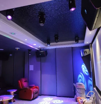 Villa Home Theater & Karaoke All-in-One Soft-Padded Soundproof Private Cinema