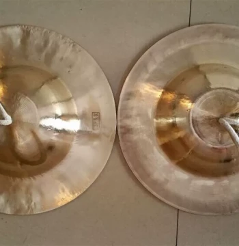 15cm-35cm Large Cymbals 28cm-52cm Large Gongs Responsive Bronze Cymbals Sichuan Cymbals Drum Gongs Waist Drum Cymbals Guangdong Cymbals