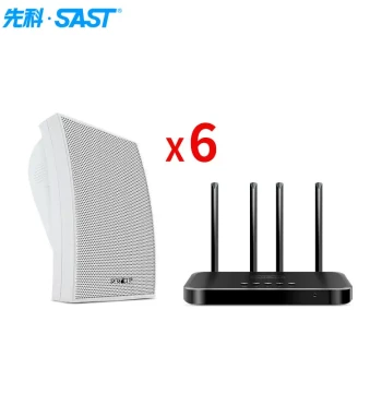 SAST Wireless Bluetooth Wall-Mounted Speaker System for Public Broadcasting and Surround Background Music