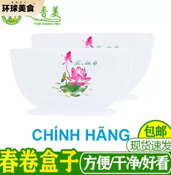 Vietnamese Spring Roll Box Plastic Box Water Dipping Convenient Wet-Wrap Spring Roll to nhúng bánh tráng