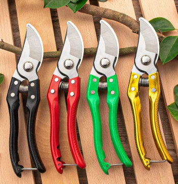 SK5 Heavy-Duty Pruning Shears for Gardening, Branch Trimming Scissors, Flower and Fruit Tree Pruners, Fruit Thinning and Harvesting Tool