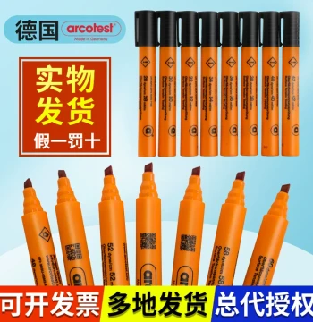 Original German arcotest Dyne Pen (18–72 mN/m), Corona Pen for Surface Tension Testing, Oil Stain and Cleanliness Detection
