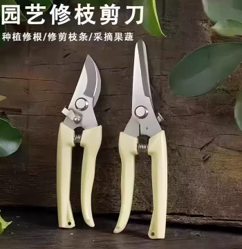 Gardening Pruning Shears, Flower Scissors, Garden Snips, Floral Cutting Tools, Branch Trimmers for Fruit Trees and Flowers