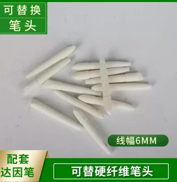 6MM Hard Fiber Tip Replaceable Dyne Pen, Cuiyuan Surface Tension Test Pen, Corona Pen with Replaceable Tips