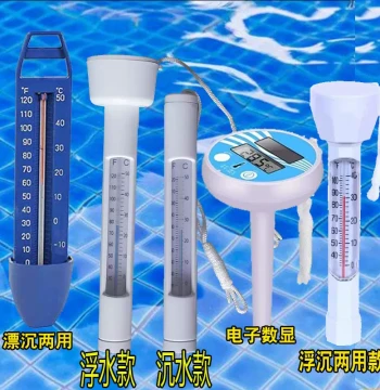 Pool Special Floating Thermometer Bathtub Thermometer Baby Bath Water Temperature Testing Electronic Digital Display Submersible Temperature Measurement