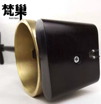Fanchao Brand Black Ebony Wood Zuihu String Instrument for Troupe and Band Performances, Model 8402 with Accessories Included