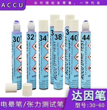USA ACCU Dyne Test Pens (30, 32, 34, 36, 38-72) - Surface Tension Testing Pens, Corona Test Pens