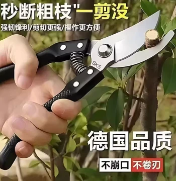 Pruning Shears for Fruit Trees, Branch Trimmers, Flower Scissors, Gardening Shears for Flowers and Trees, Labor-Saving Garden Scissors