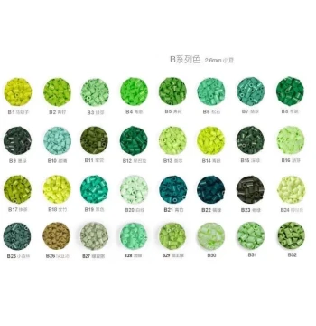 B-Series Posuo Fuse Beads, MARD Yellow Beans, DODO Little Dance, COCO Same Style Source, 2.6mm Small Bead Refill Pack