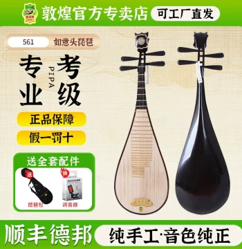 Dunhuang Pipa 561/560 Made of Ironwood and Rosewood for Professional Performance and Exams; Adult Musical Instrument