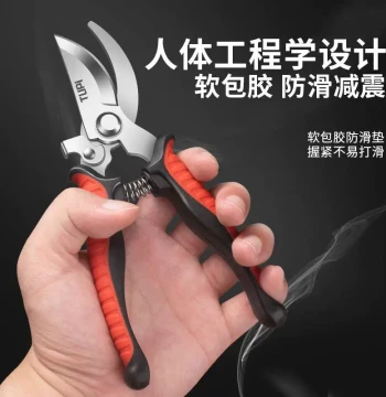 German Craftsmanship SK5 Stainless Steel Pruning Shears - Labor-Saving Garden Scissors for Bonsai, Fruit Trees, and Floral Arrangements