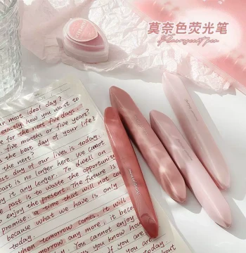 Xiaohongshu Style Pen - Ins High-Aesthetic Morandi Eye-Protection Colors for Students, Highlighting, Journaling, and Marking