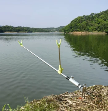 Fishing Rod Stand Stainless Steel Ground Insert Support
