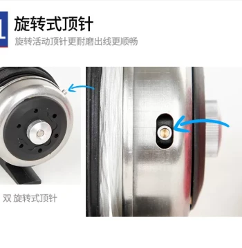 Black Diamond JG25 Fishing Reel with MPX39 Dual Stopper Inner Cover, SPX45, Jian J33BL, and Shuangyu Rampart 50/30/40/25 Models