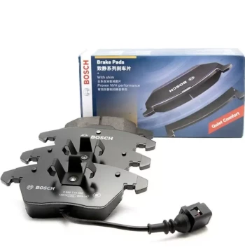 Bosch Quiet Series – Silent Ceramic Front and Rear Brake Pads (4-Piece Set) with Installation Included
