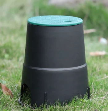VB708 Valve Box Quick Water Take-off Device 6 inch Valve Well Plastic Sprinkler Irrigation Landscaping Solenoid Valve Protective Box