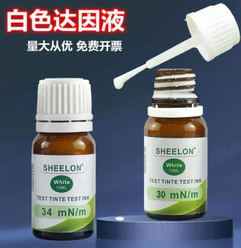 Dyne Test Liquid White German SHEELON 29-105# Surface Tension Test Fluid Corona Treatment Fluid