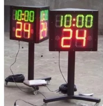 Basketball Game 24-Second Shot Clock: Displays 24-Second Countdown and 12-Minute Game Time