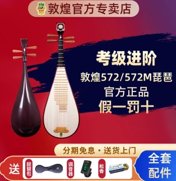 Dunhuang Pipa 572 for Children Beginners and Adult Professional Exams and Performances [Dunhuang Specialty Store]