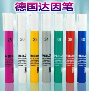 German Corona Test Pens - Dyne Pens for Surface Tension & Oil Contamination Testing (Shilong Brand)