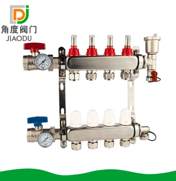 304 Stainless Steel Underfloor Heating Manifold, Smart Temperature Control, Direct from Manufacturer