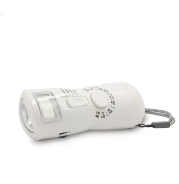 Multifunctional Hand-Crank Power Flashlight, Disaster Relief Lighting, Radio, Multifunctional Alarm, Earthquake Emergency Rechargeable