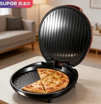 Supor Electric Griddle Home Use Double-Sided Heating Pancake Crepe Pan Enlarged Deepened New Model Official Flagship Store Authentic
