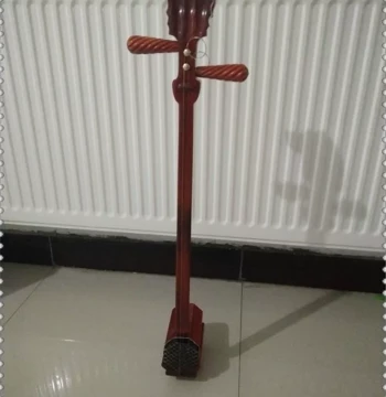Yifan Folk Music Audio Test Quality Premium Red Sandalwood Yue Diao Zhui Qin Red Sandalwood Qu Hu One-Piece Neck Non-Glued