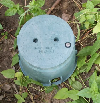 10-Inch Water Take-Off Valve Box, Plastic Valve Box, 910 Valve Box, Underground Valve Box, Green Irrigation Valve Box