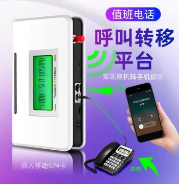 Duty Landline Call Forwarding to Mobile, Outbound Client Calling, Display Desk Phone Number, Attendance Check Platform