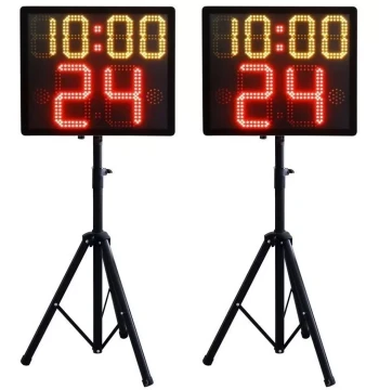 Wireless Basketball 24-Second Timer, Minute and Second Timer, Countdown Clock, Wireless Basketball 14-Second and 24-Second Countdown Timer