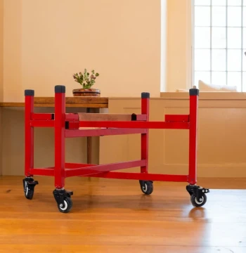 Foldable Metal Drum Stand for Large Cowhide Drums, Seating Stand for Tang Drums, Gongs, War Drums, Red Drums, Performance Drums, High-Pitch Dragon Drums