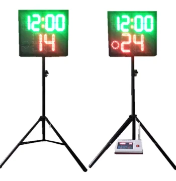 Wireless Remote Control Basketball 24-Second Shot Clock: Countdown Timer and Display for Basketball Games